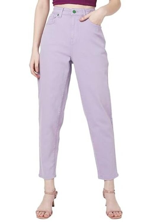 Women Mom Jeans – Lavender