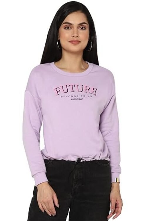 AS Women’s Cotton Round Neck Sweatshirt