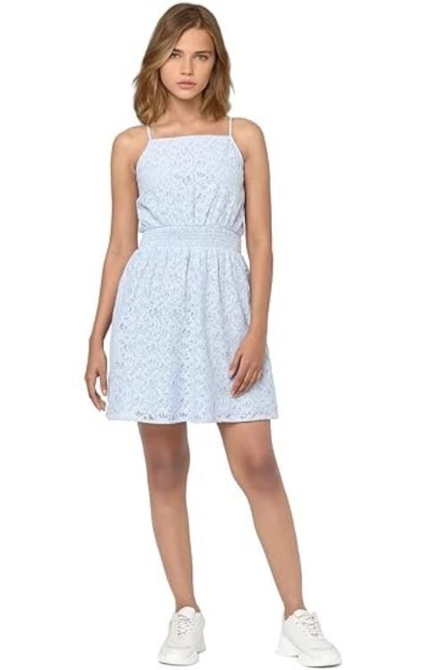 ONLY Women’s Mini Length Cotton A-Line Dress