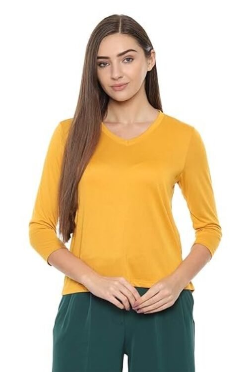 Women’s Regular Fit Modal V Neck Shirt