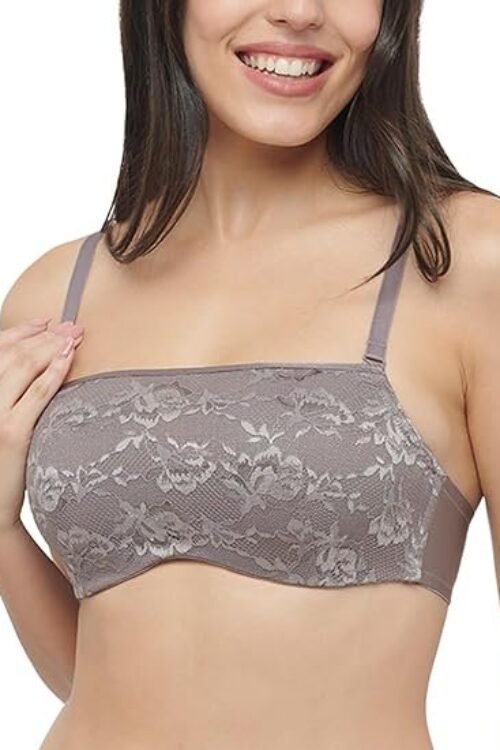 Triumph Padded Wired New Lace Bandeau Tube Bra