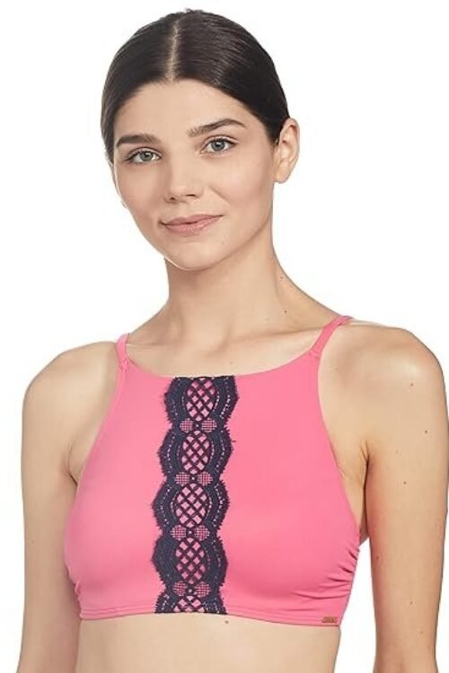 Aante Side Ruched Swim Crop Top