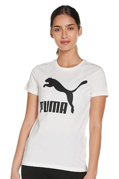 Puma Womens Regular Cotton Classics Logo Tee