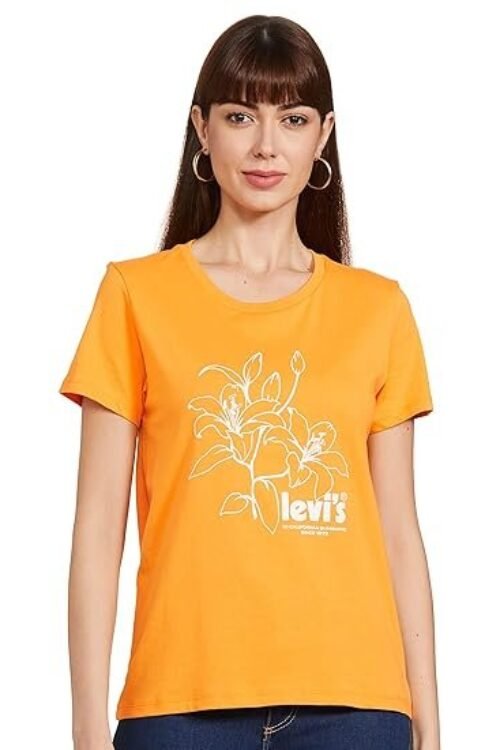 Levi’s Women’s Regular Fit Brand Logo T-Shirt