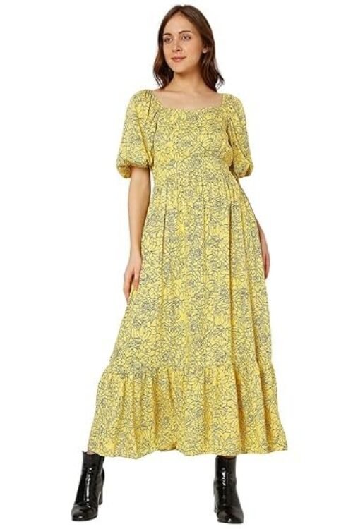 Women’s Maxi Viscose A-Line Dress