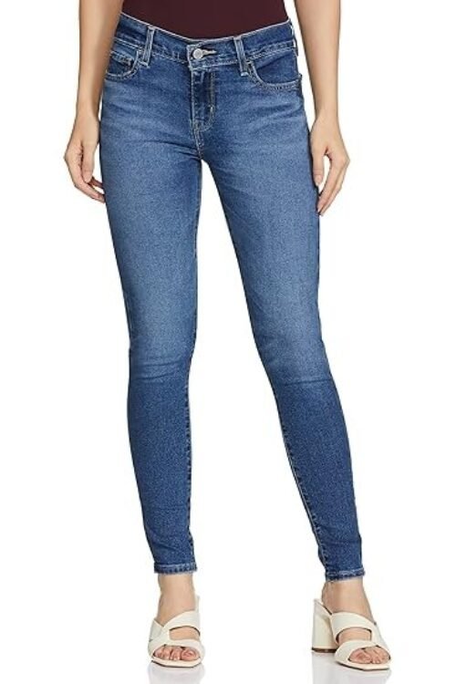 Levi’s Women’s 710 Super Skinny Fit Mid Rise Jeans